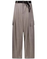 P.A.R.O.S.H. - Belted Cargo Pants - Lyst