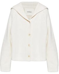 Lisa Yang - Mora Hooded Buttoned Cardigan - Lyst