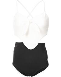 Morgan Lane Bañador con aberturas - Blanco