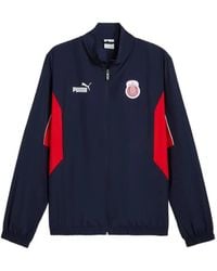 PUMA - X Chivas De Guadalajara Logo-Patch Full-Zip Jacket - Lyst