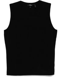 Theory - Merino Wool Vest - Lyst