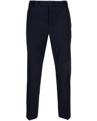 PT Torino - Check-print Tapered Trousers - Lyst