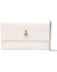 Patrizia Pepe - Fly チェーン レザークラッチバッグ - Lyst