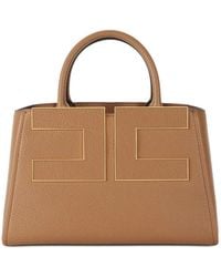 Elisabetta Franchi - Tote Bag With Logo - Lyst