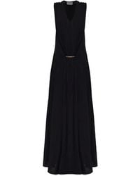 Sportmax - Fervida Draped Sleeveless Dress - Lyst