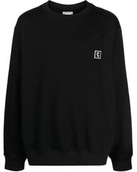 WOOYOUNGMI - Sweatshirt mit Logo-Patch - Lyst