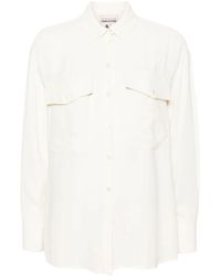 Semicouture - Crepe Shirt - Lyst