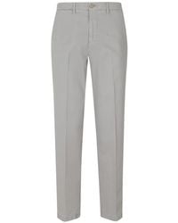Briglia 1949 - Jeangw Pressed-Crease Tailored Trousers - Lyst