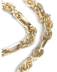 Pulsera con cadena de dos tonos en oro de 14kt Lauren Rubinski Mujer Joyería de Pulseras de 