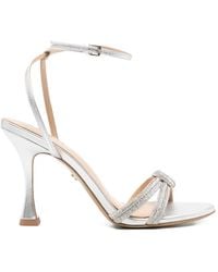 Lola Cruz - Knotted Strap Sandals - Lyst