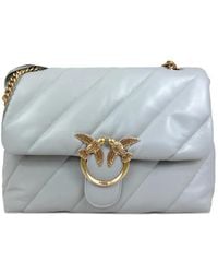 Pinko - Quilted Chain-Strap Shoulder Bag - Lyst