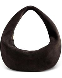 KHAITE - Bolso de hombro Olivia mediano de ante - Lyst
