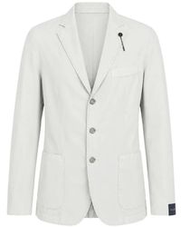 Santaniello - Pin-Detail Single-Breasted Blazer - Lyst