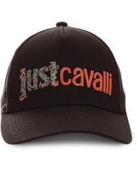 Just Cavalli - Floral-Detail Baseball Cap - Lyst