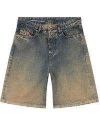 DIESEL - De-Sire Denim Shorts - Lyst