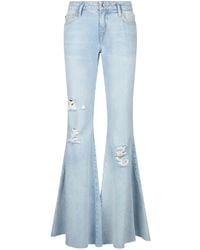Liu Jo - Low-Rise Flared Jeans - Lyst