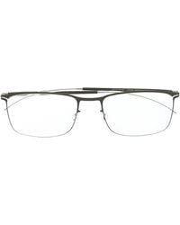 Mykita - Matte-Effect Square-Frame Glasses - Lyst