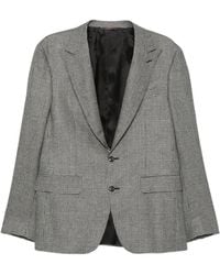 Canali - Prince Of Wales Check Blazer - Lyst