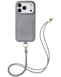 Maison De Sabre - The Sling Pro Max 18 Leather Phone Case - Lyst
