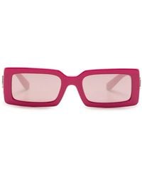 Dolce & Gabbana - Rectangle-Frame Tinted Sunglasses - Lyst