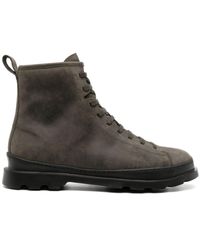 Camper - Brutus Lace-up Suede Boots - Lyst
