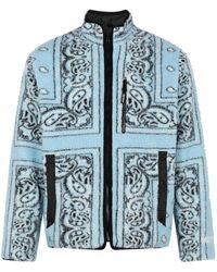 Supreme - Bandana-print Reversible Fleece Jacket - Lyst