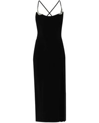 Mugler - メタリックディテール ドレス - Lyst