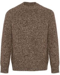 Yves Salomon - Thick-Knit Crew-Neck Sweater - Lyst