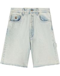 Ambush - Raw-Edge Denim Shorts - Lyst