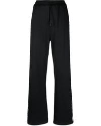 DSquared² - Logo-Tape Wide-Leg Track Pants - Lyst