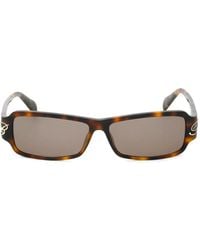 Blumarine - Gafas de sol con montura rectangular - Lyst