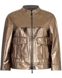 Moorer - Patch-Pocket Leather Jacket - Lyst
