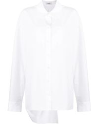 Goen.J - Twist-Detailing Cotton Shirt - Lyst