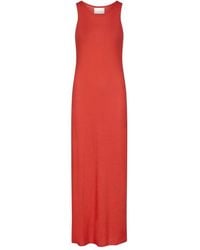 Loulou de Saison - Myron Lds Shoulder-Straps Midi Dress - Lyst