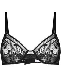 Eres - Chataigne Full-cup Lace Bra - Lyst