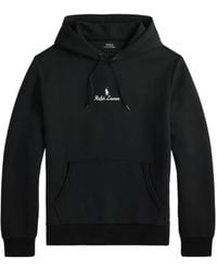 Polo Ralph Lauren - Logo-Embroidered Hoodie - Lyst
