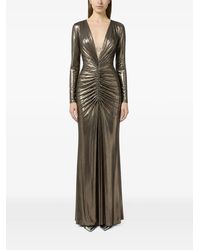 Philipp Plein - Shiny Long Dress - Lyst