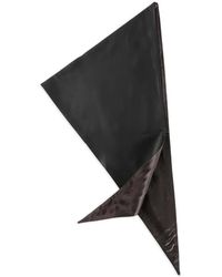 Lemaire - Leather Triangle Scarf - Lyst