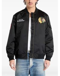 Mitchell & Ness - X Nhl Team Blackhawks Jacket - Lyst