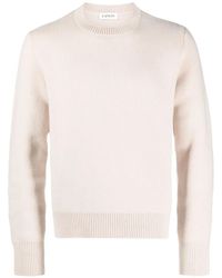 Lanvin - Crew-Neck Wool-Cashmere Jumper - Lyst