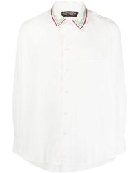 Siedres - Bead-embellishment Cotton Shirt - Lyst