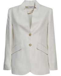 Barba Napoli - Blazer Met Enkele Rij Knopen - Lyst