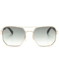 DSquared² - Eckige Sonnenbrille Mit Logo-Print - Lyst