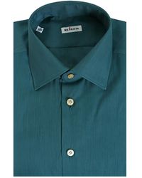Kiton - Button Cotton Shirt - Lyst