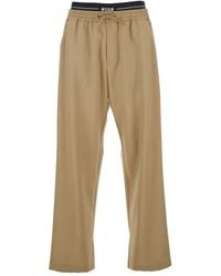 MSGM - Pantalone/Pants - Lyst