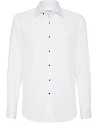 Brunello Cucinelli - コットン シャツ - Lyst