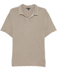 James Perse - Slub Poloshirt - Lyst
