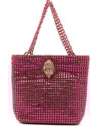 Kurt Geiger - Crystal-Embellished Mini Bag - Lyst