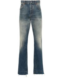 Gucci - Mid-rise Straight-leg Raw-cut Jeans - Lyst