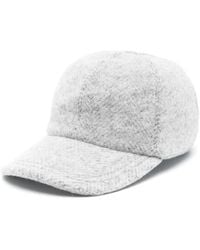 Lorena Antoniazzi - Gorra con tira de cuero - Lyst
